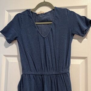Synergy organic blue jumpsuit